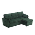 United We Win Furniture, Modular L Shaped Sofa, Modular Long Sofa With Reversible Chaise Lounge, Sofa Bed, Sleeper Sofa, Modular Sofa Combination With Storage Seats. Emerald Velvet 4 Seat