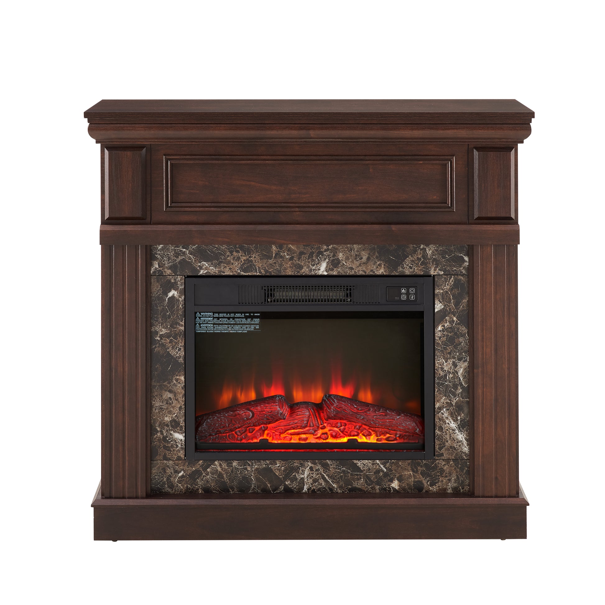 Only Mantel Not Included Fireplace Cherry,41.34"W*14"D*40"H Cherry Mdf