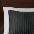 2 Piece Quilt Set Black Twin Twin Xl Twin Black Microfiber