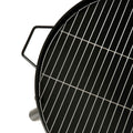 23 Inch Outdoor Fire Pit, Durable Wood Burning Fireplace Bowl With Grill Rack For Patio Garden, Backyard, Porchcamping, Bbq, Picnic Bonfire Black Garden & Outdoor Steel