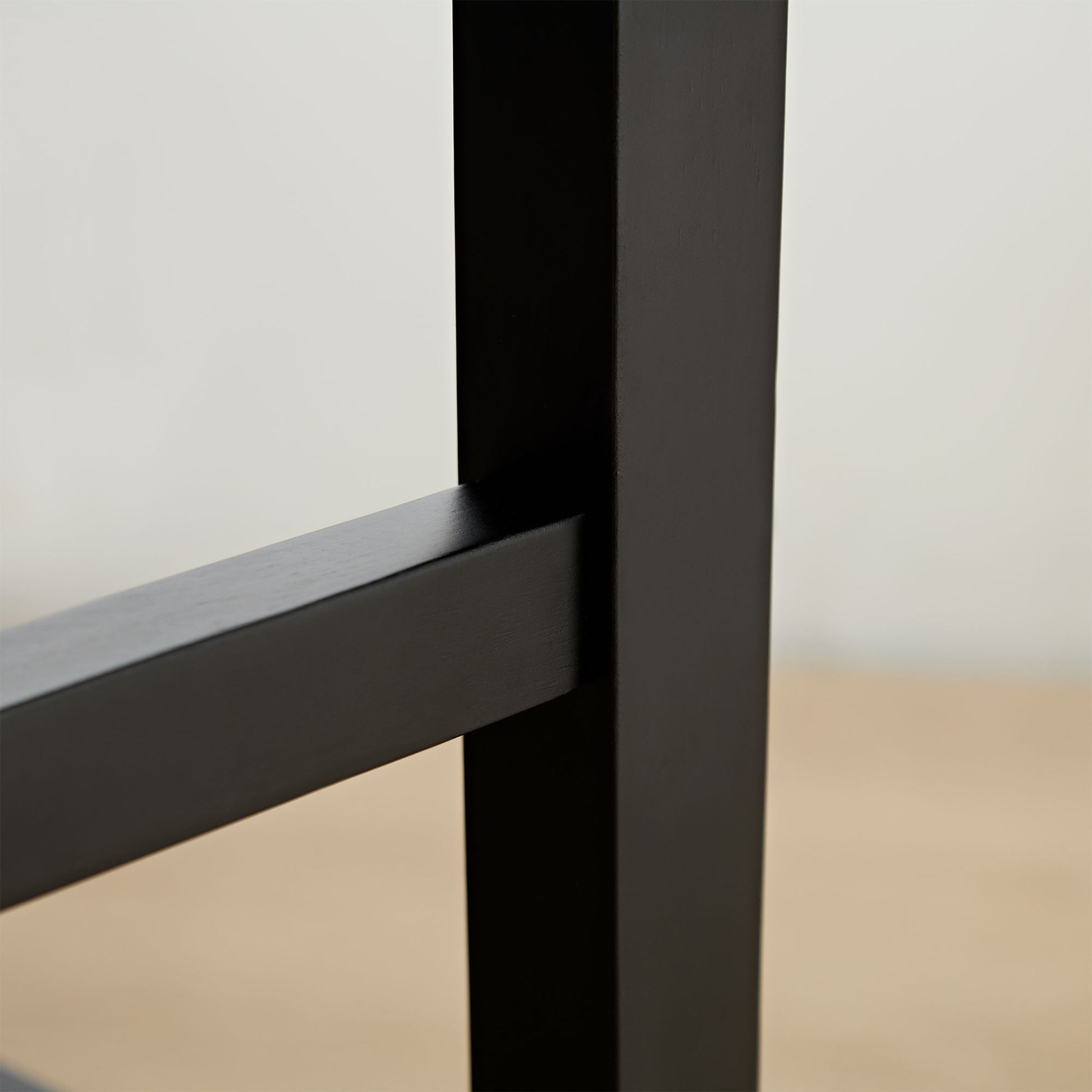 Bar Table,Bar Chair, Extra Long Entryway Table For Entryway, Hallway, Living Room, Foyer, Corridor, Rectangular Wood High Top Kitchen Dining Table, Black Matt Black Solid Wood Mdf