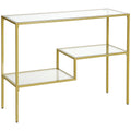 Homcom Gold Console Table, 39