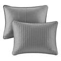 2 Piece Quilt Set Grey Twin Twin Xl Twin Grey Cotton