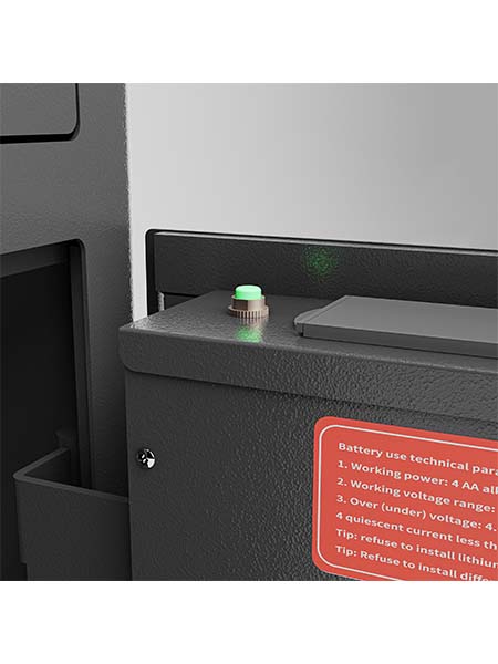 Depository Drop Safe, Front Drop Slot Lock Box With Digital Combination And Anti Fishing, Silent Deposit Safe Box, Security Money Safe For Cash Slips Expense Business Office Home Black Steel