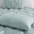 7 Piece Tufted Comforter Set Seafoam Cal King California King Seafoam Polyester
