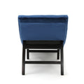 Chaise Lounge Antique Navy Blue Altay Velvet