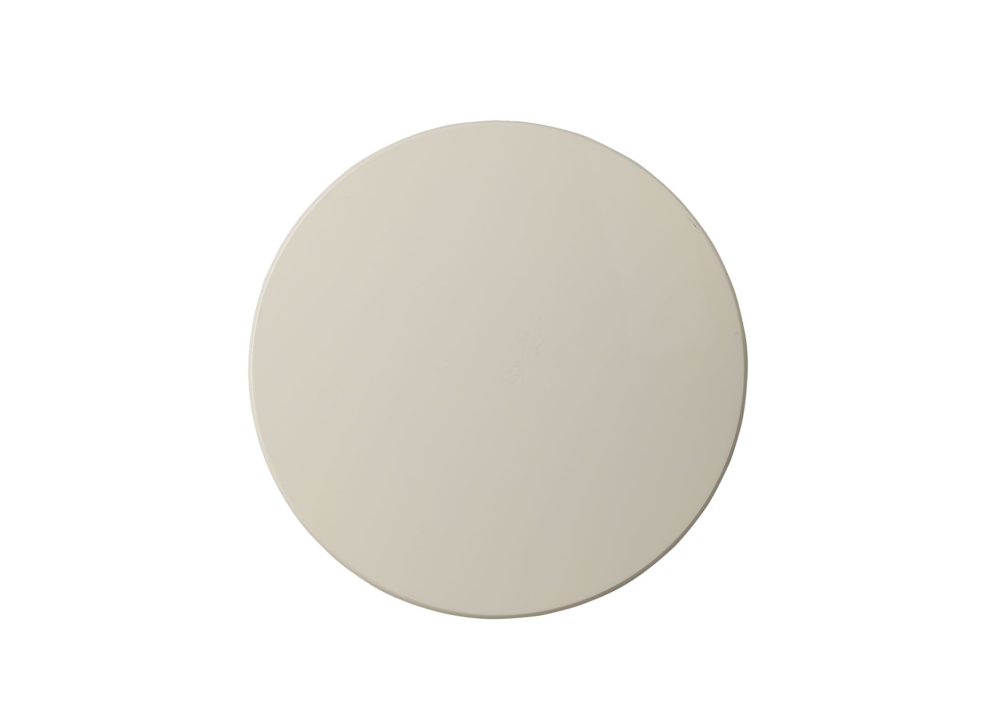 Aberta Antique White Finish Accent Table Antique White Synthetic Wood