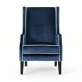 Club Chair Blue Velvet