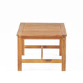 2 Club Chair & Table Brown Wood