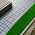 Plastic Interlocking Deck Tiles,44 Pack Patio Deck Tiles,12