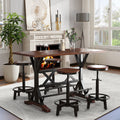5 Piece Dining Table Set, 59