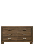 Miquell Oak Finish Dresser Oak Synthetic Wood
