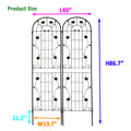 2 Pack Metal Garden Trellis 86.7