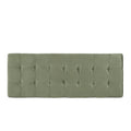 Storage Ottoman Pale Green Velvet