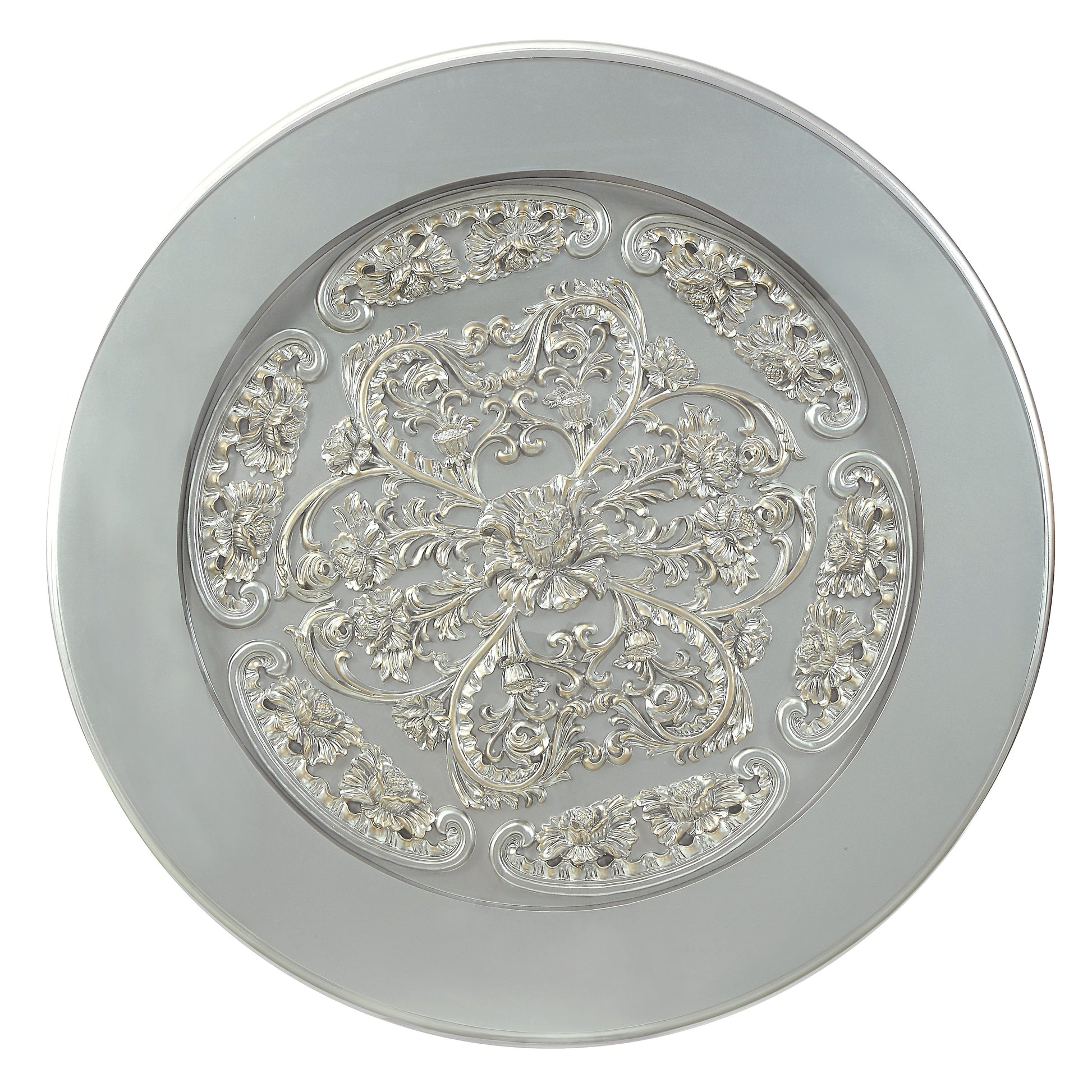 Sandoval Dining Table Champagne Finish Dn01493 Champagne Mdf