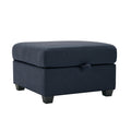 Palmilla Ottoman Blue Blue Polyester 1 Seat