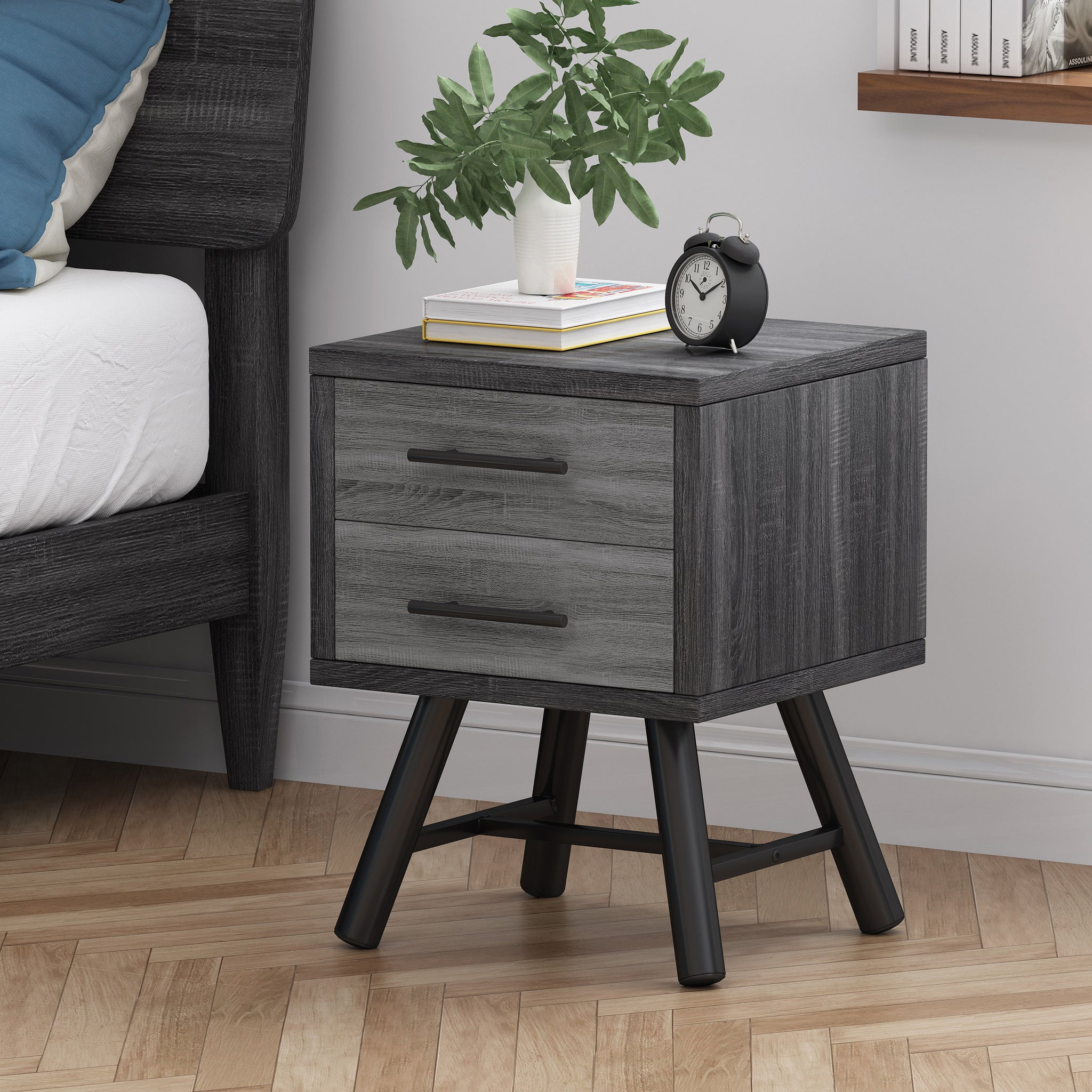 Side Table Oak Particle Board