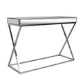 Console Table Antique Silver Steel