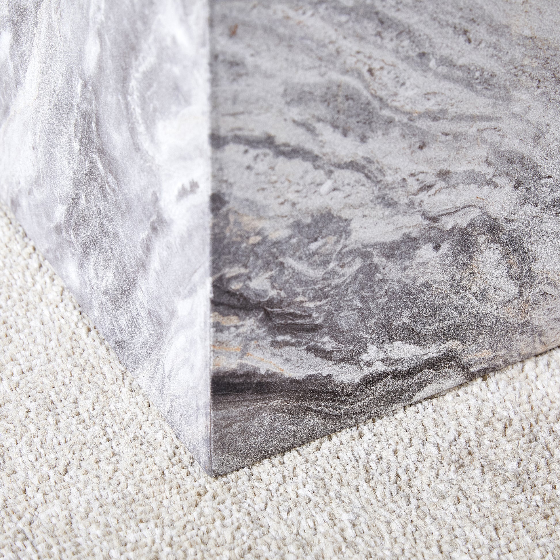 Modern Mdf Coffee Table With Grey Texture Pattern 39.3X23.6X11.8 Inches Stylish And Durable Design Grey Mdf