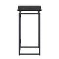 Techni Mobili 31.5 In. Folding Desk For Small Spaces, No Assembly Required, Black Black Office Modern Rectangular Rectangular Particle Board,Steel