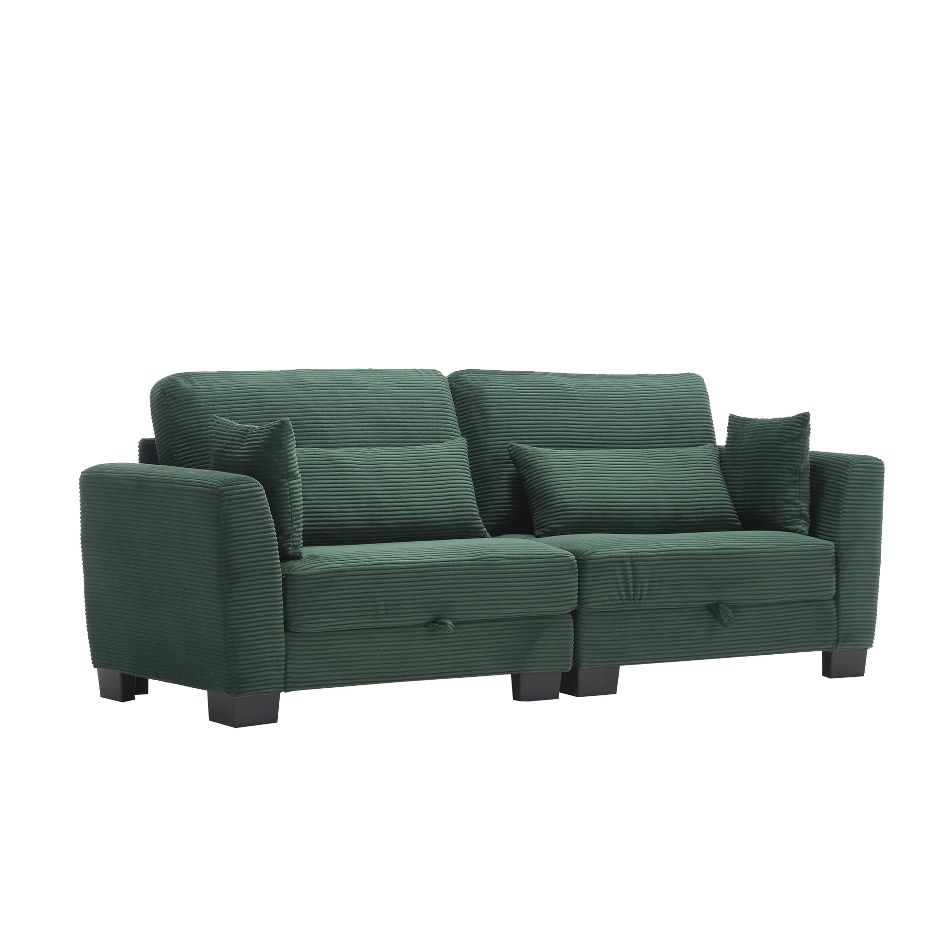 United Modular Sectional Sofa L Shaped Modular Couch With Reversible Chaise Modular Sofa Sectional Couch With Storage Seats Emerald Velvet 2 Seat