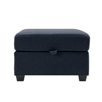 Palmilla Ottoman Blue Blue Polyester 1 Seat