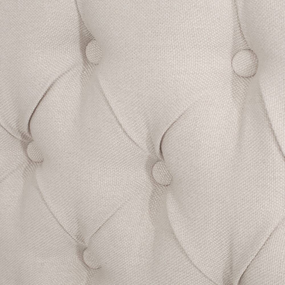 Scout Fully Upholstered Queen Whole Bed Queen Ivory Fabric