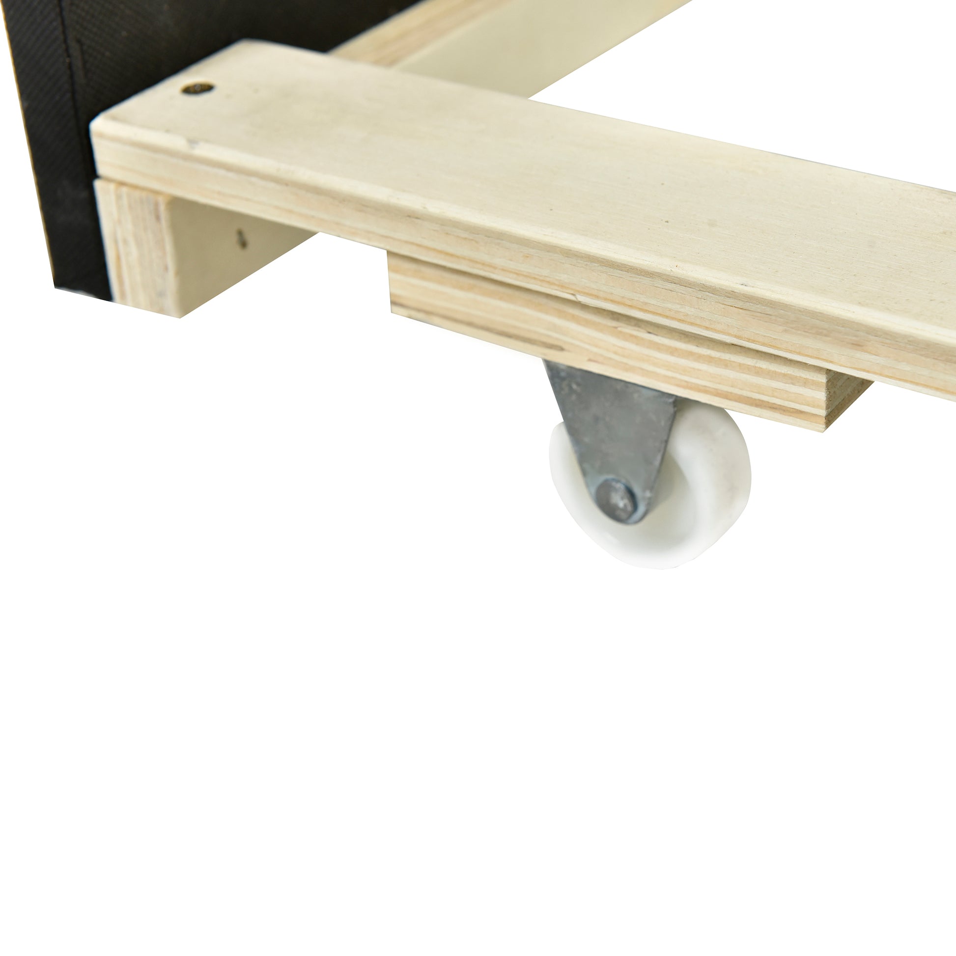 Queen Size Upholstered Platform Bed With Led Frame, With Twin Xl Size Trundle And 2 Drawers, Teddy Fleece, White White Fleece