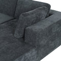 Modern Large Modular Sectional Sofa For Living Room, Bedroom, Salon, 3 Piece Free Combination Gray Polyester 3 Seat