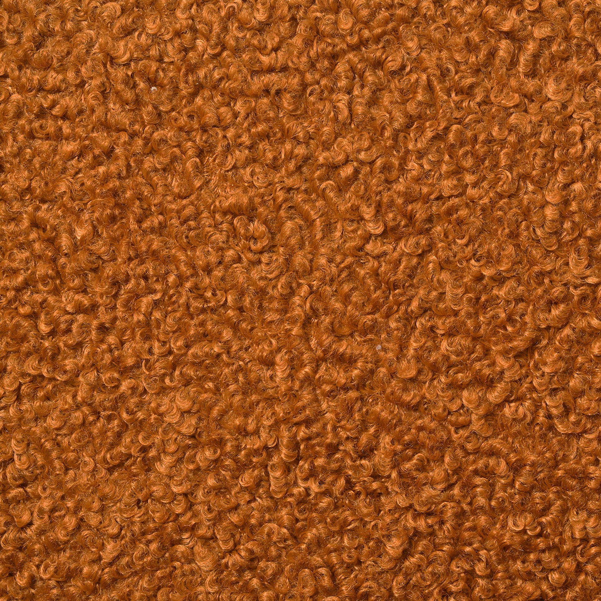 Mirod Stylish Curved Design, Comforting Embrace, Versatile Aesthetic, Dual Purpose Decorative Accent Chair, For Living Room,Bedroom And Study Caramel Boucle