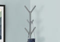 Coat Rack, Hall Tree, Free Standing, 8 Hooks, Entryway, 70