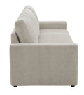 Leira Sofa W Sleeper, Beige Linen Lv03490 Beige Upholstered 3 Seat