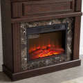 Electric Fireplace With Mantel,Fireplace Mantel Surround With 23