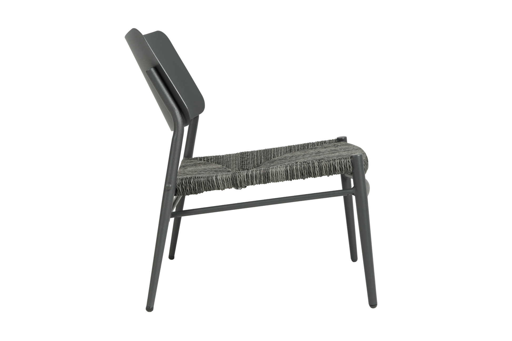 Aluminium 3 Piece Patio Set Bistro Table And Chairs Setbackyard, Garden, Living Room, Light Gray Grey Steel