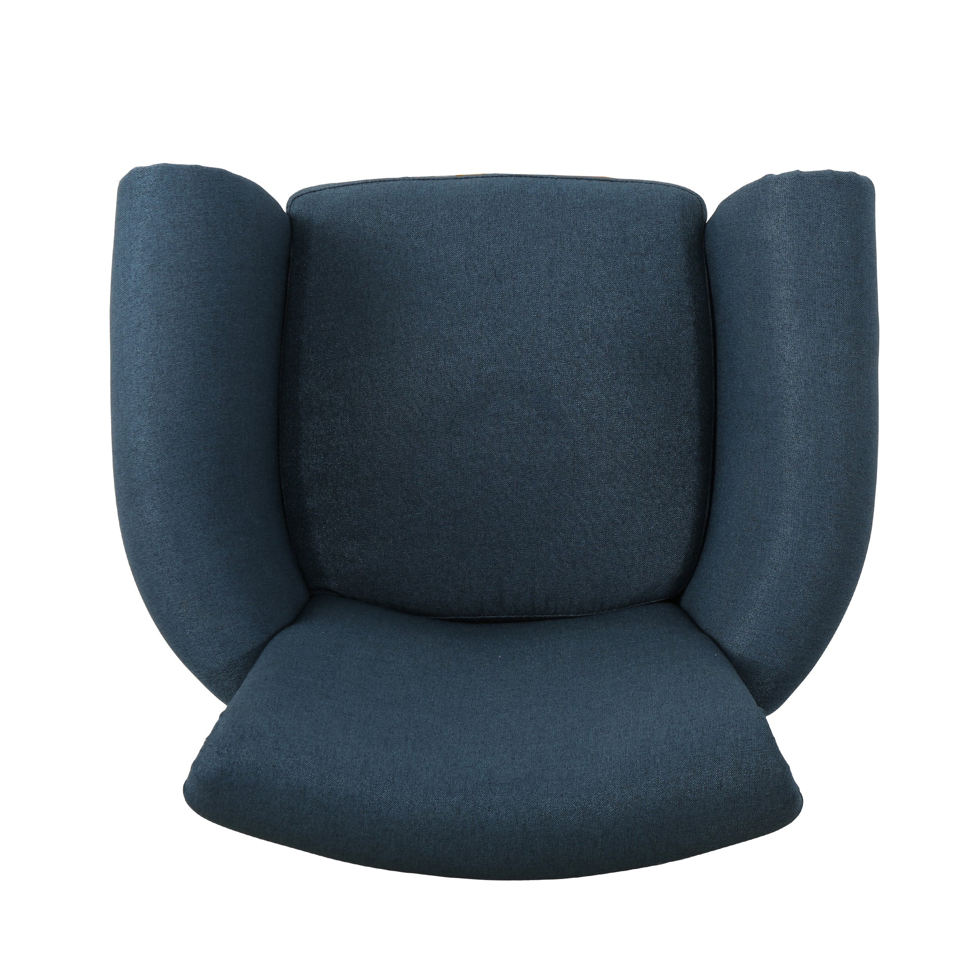 Club Chair Navy Blue Fabric