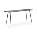 Console Table Grey Wood