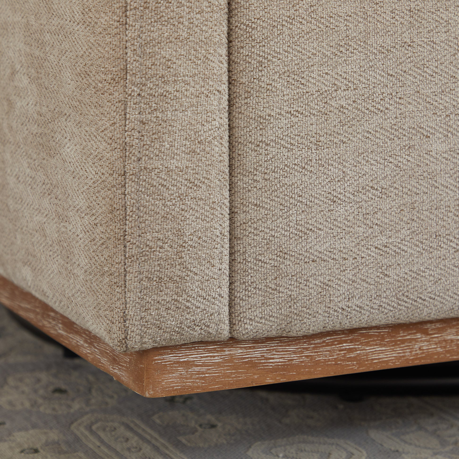 30.7"W Square Upholstered Swivel Accent Chair And Comfy Accent Single Sofa Chair, 360 Degree Club Chair, Lounge Armchair For Living Room Bedroom Apartment Nursery.Taupe Taupe Chenille