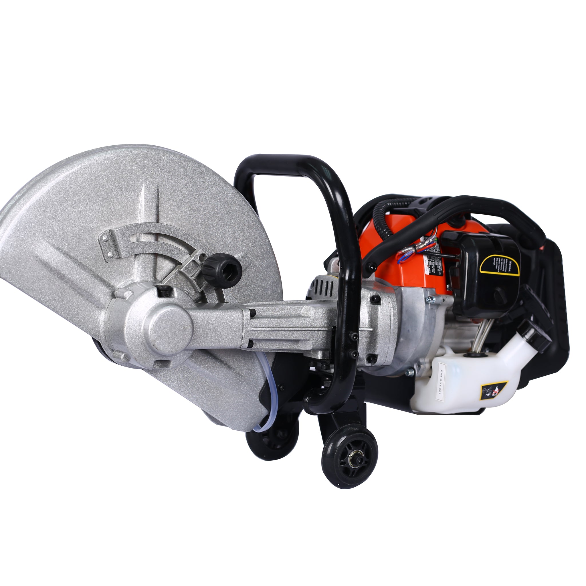 14 Inch 52Cc 2 Stroke Gas Powered Concrete Cut Off Saw Gasoline Grinder Without Blade Black Metal