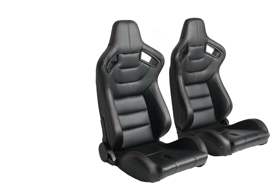 Racing Seat Black Vinyl