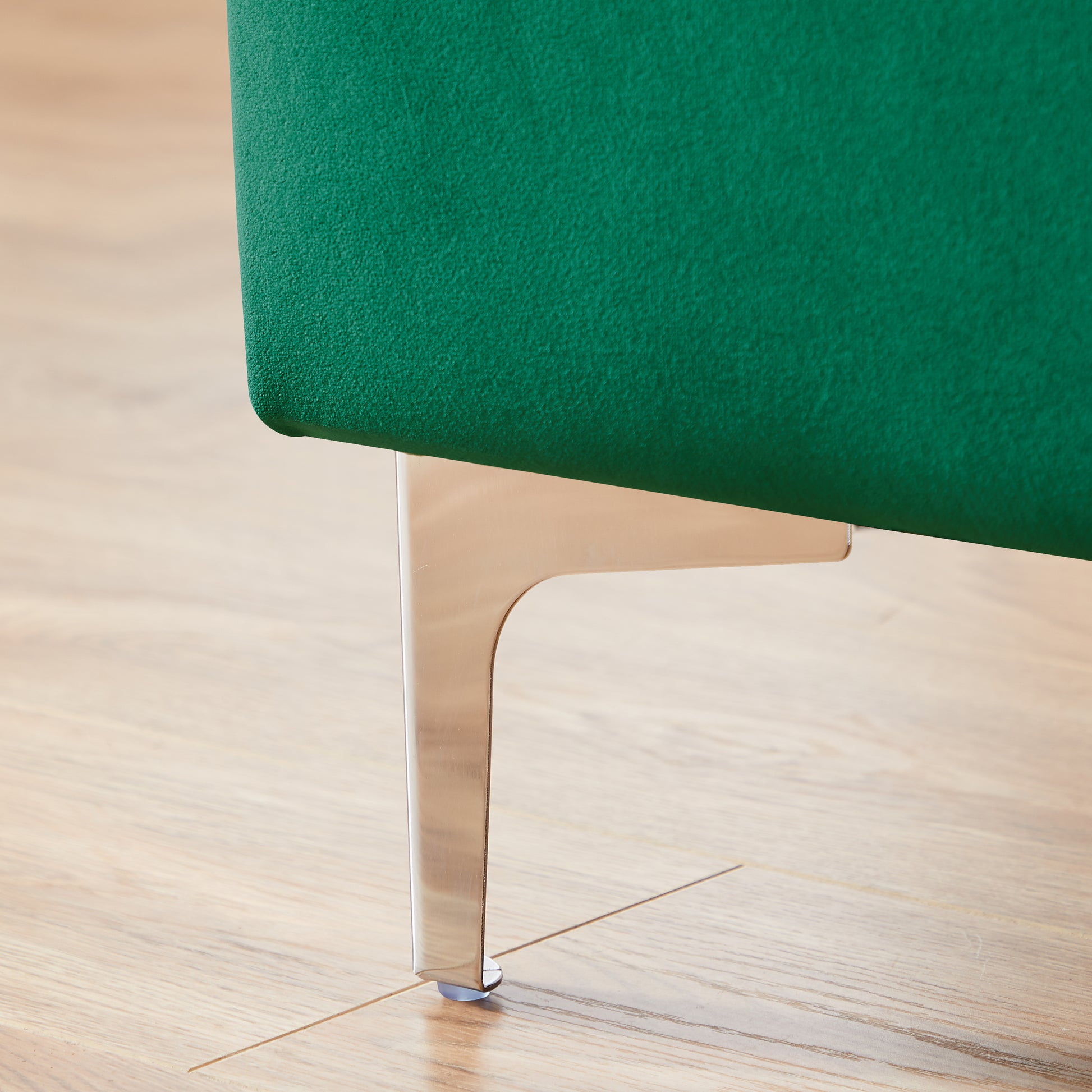 Dark Green Leisure Stool Green Velvet