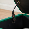 Dark Green Leisure Stool Green Velvet