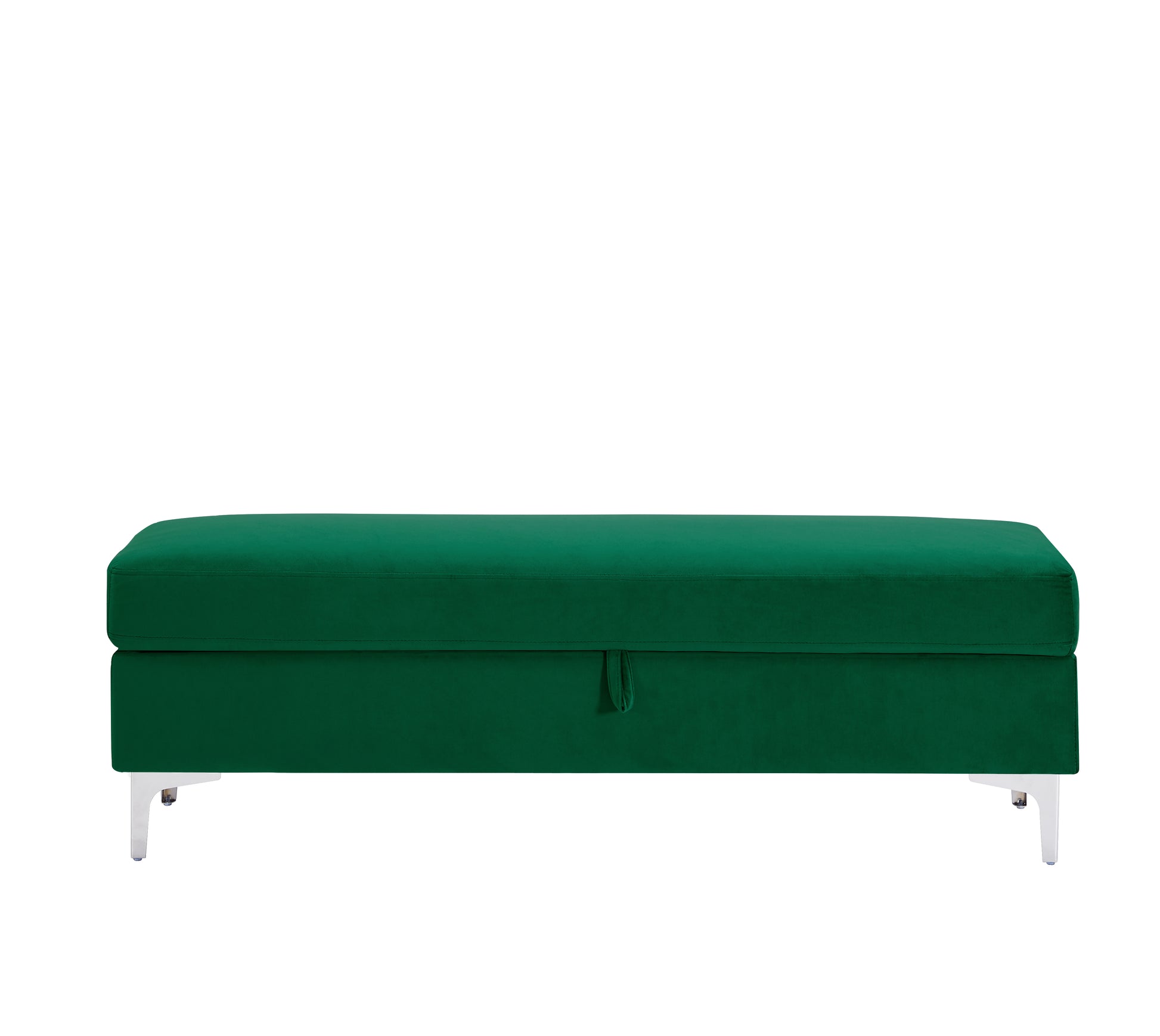 Dark Green Leisure Stool Green Velvet
