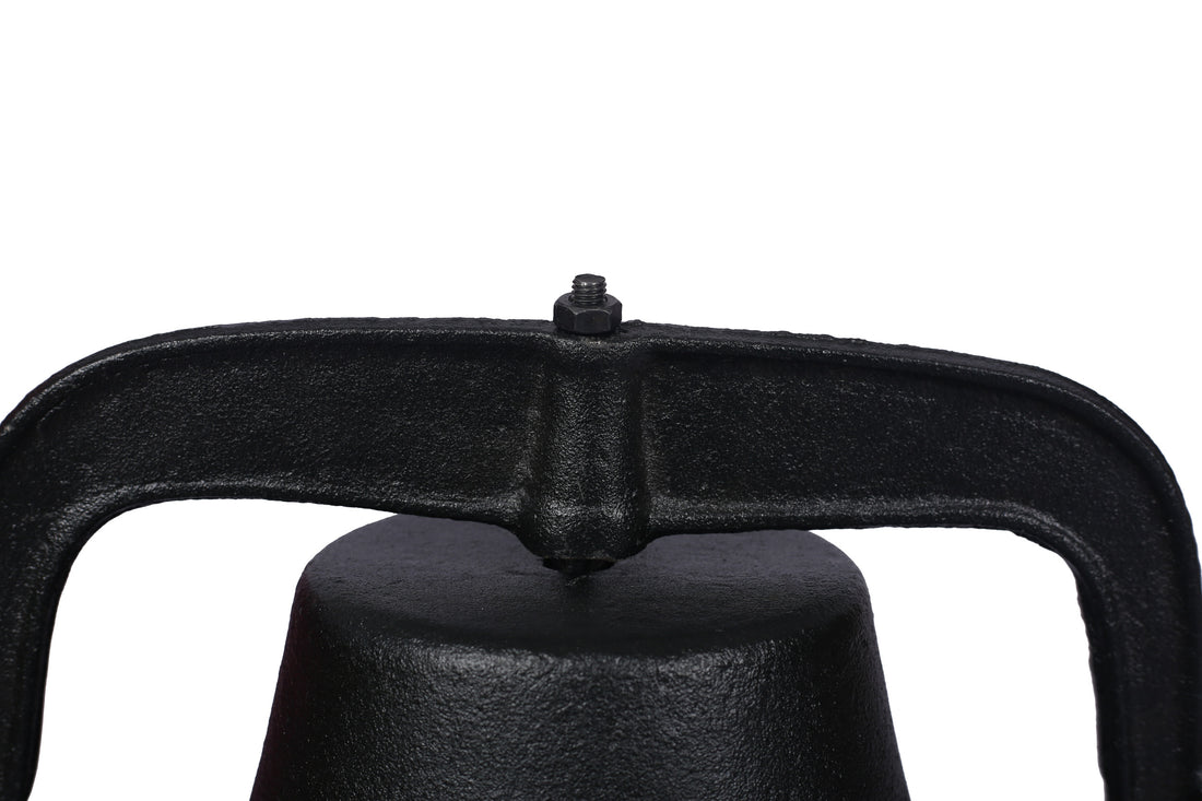 Dinner Bells ,Door Bell ,Large Cast Iron Bell Black Carbon Steel