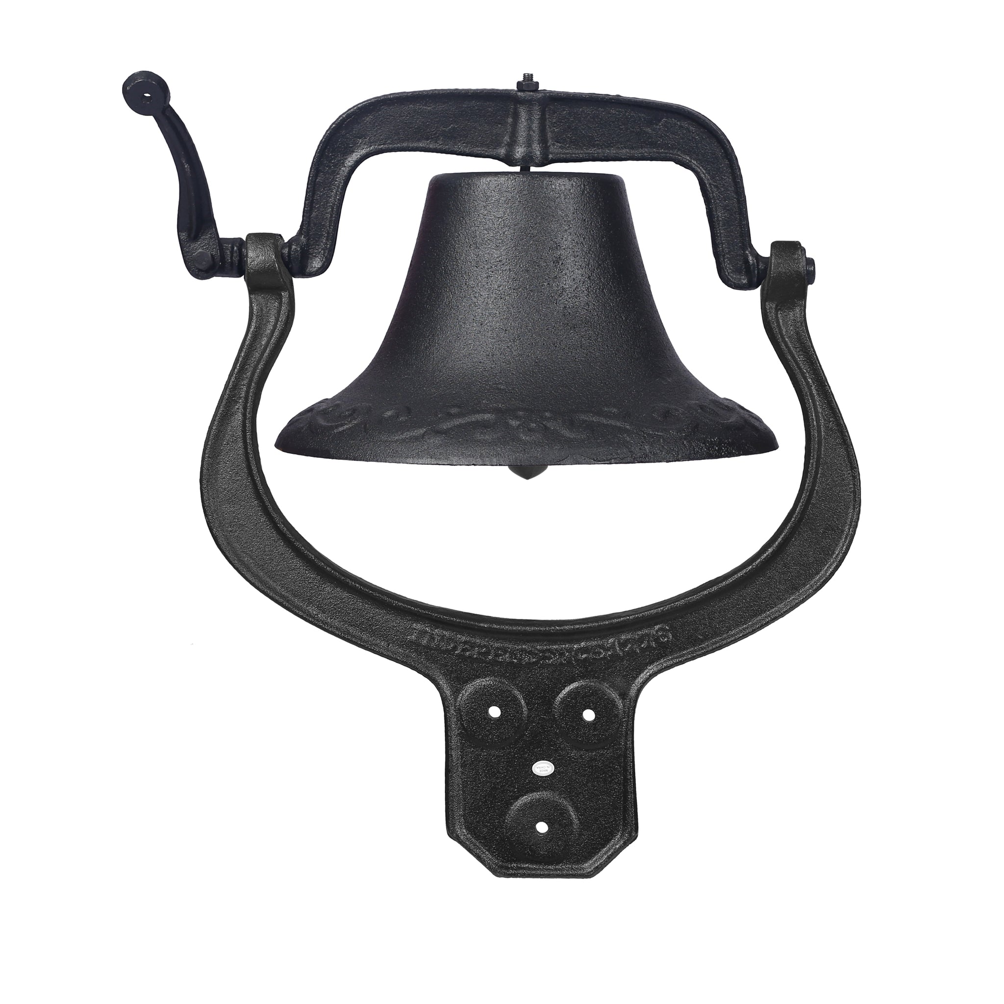 Dinner Bells ,Door Bell ,Large Cast Iron Bell Black Carbon Steel
