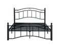 Full Size Metal Bed Frame With Headboard And Footboard Black Metal