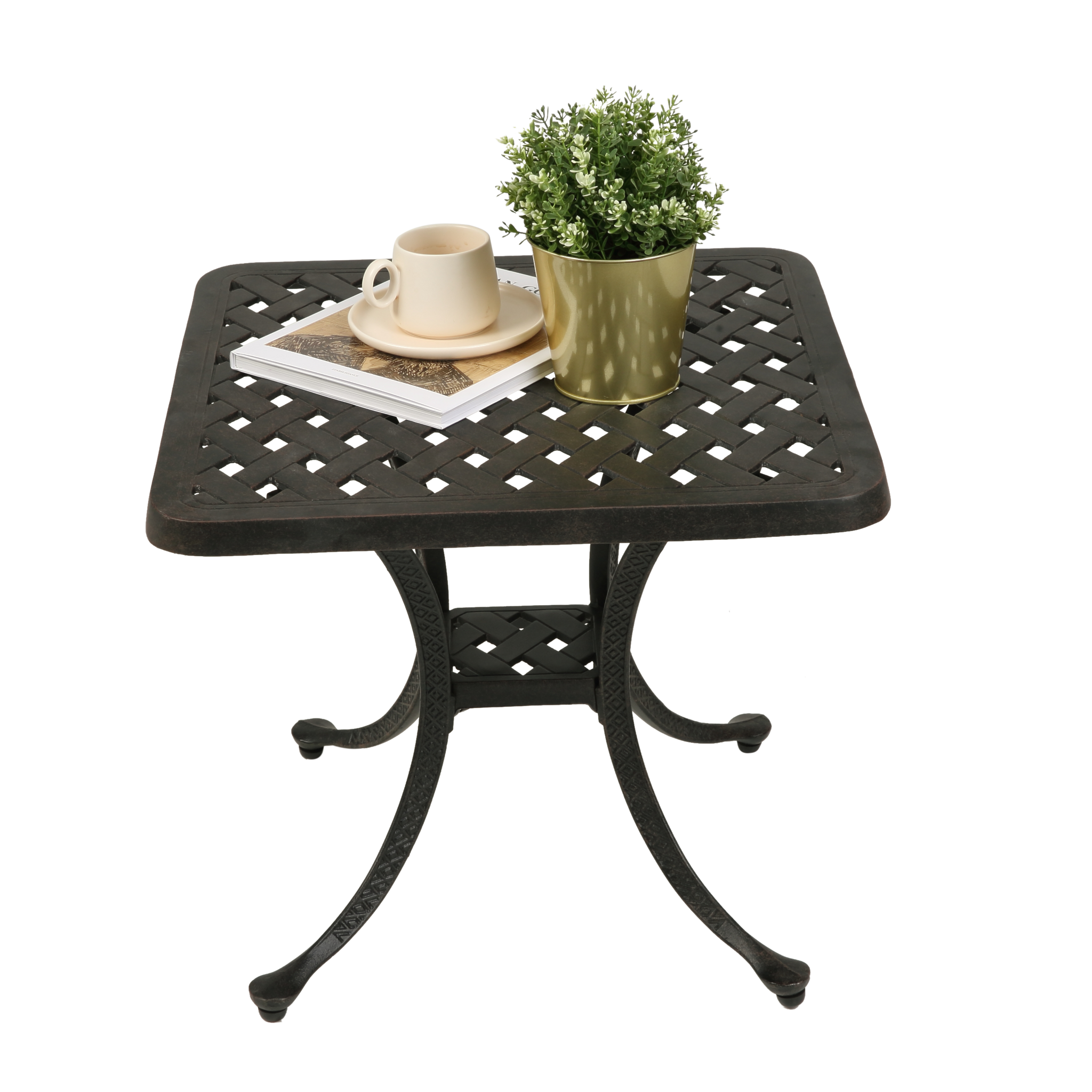 Aluminium Cast Table Bronze Aluminium