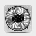 Ipower 16 Inch Shutter Exhaust Fan Aluminum,High Speed 1550Rpm, 1200 Cfm, 1 Pack, Silver Silver Aluminium