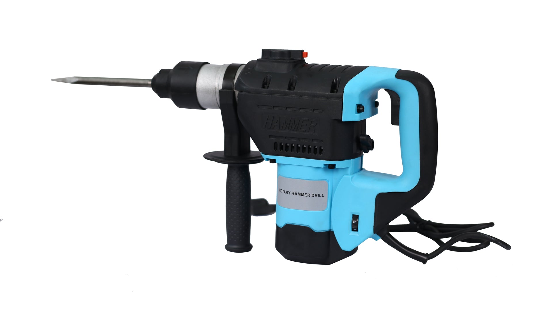 Rotary Hammer 1100W Blue Black 1 1 2" Sds Plus Rotary Hammer Drill 3 Functions Black Blue Metal