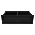 Console Table With 3 Tier Open Storage Spaces And 