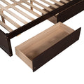 Twin Over Full Bunk Bed With Storage Espresso Old Sku :Lp000022Aap Twin Espresso Solid Wood